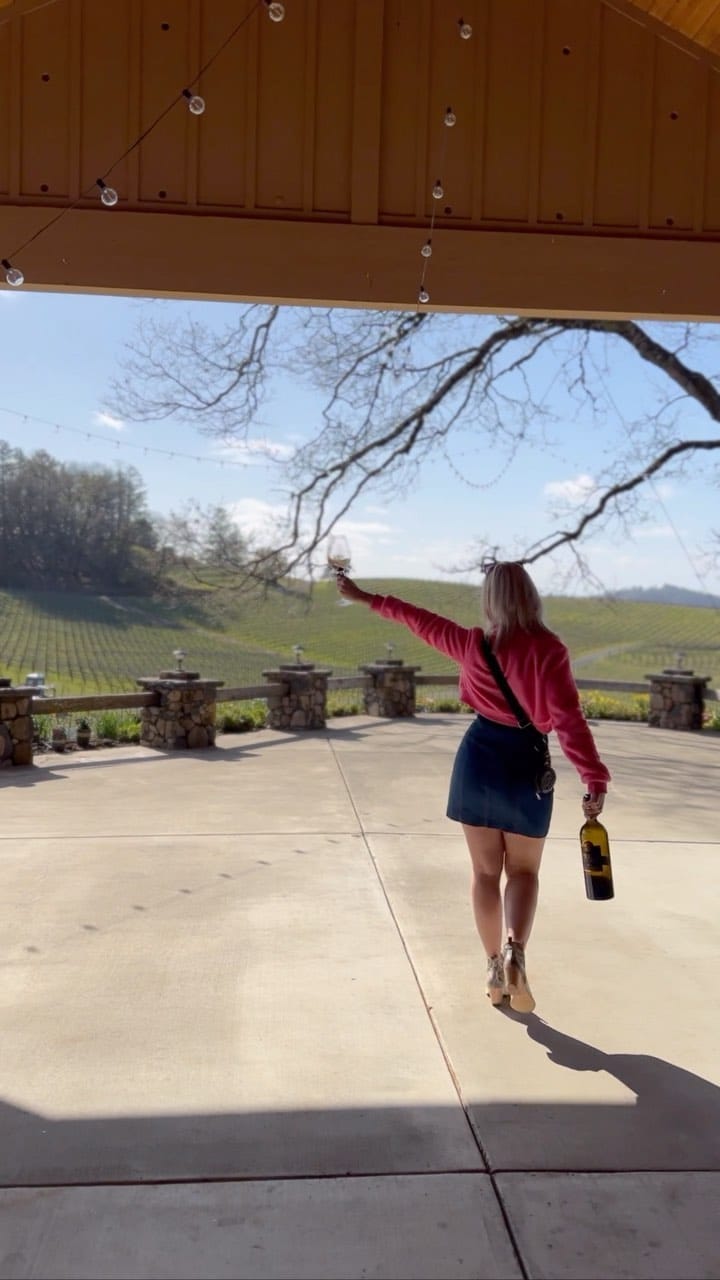 Post 3 by Hannah | Wine Marketing with Adventure on Instagram (video)