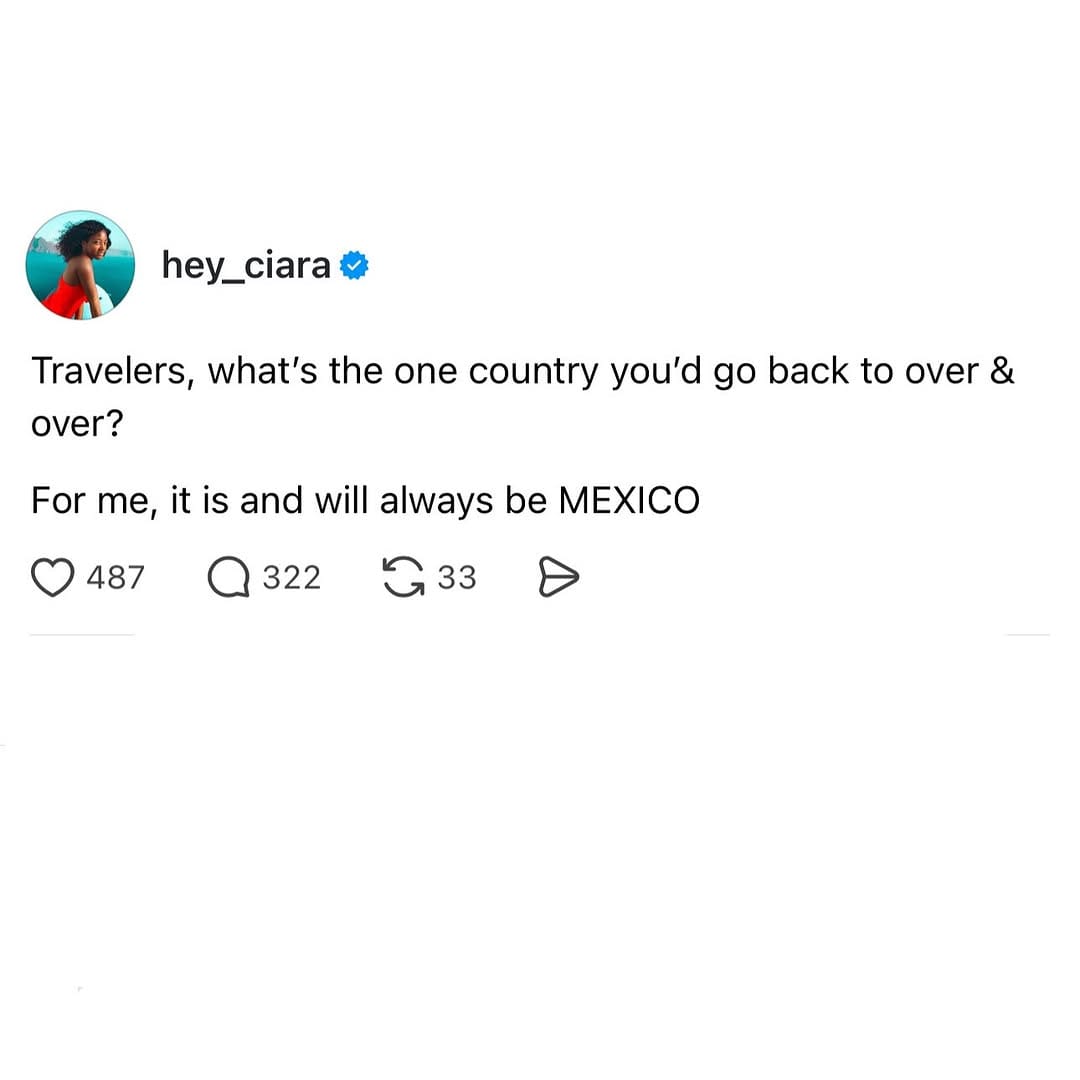 Post 3 by Ciara | Solo Travel Queen👸🏾 on Instagram (image)