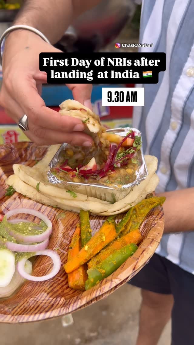 Post 9 by ChaskaSafari | Journey for Taste 🇺🇸🇮🇳 on Instagram (video)