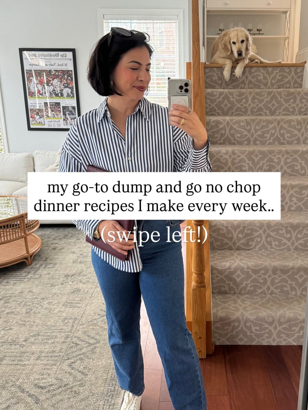Post 3 by Claire Ashley | Women Over 30 | Mom Hacks | Save Time on Instagram (carousel)