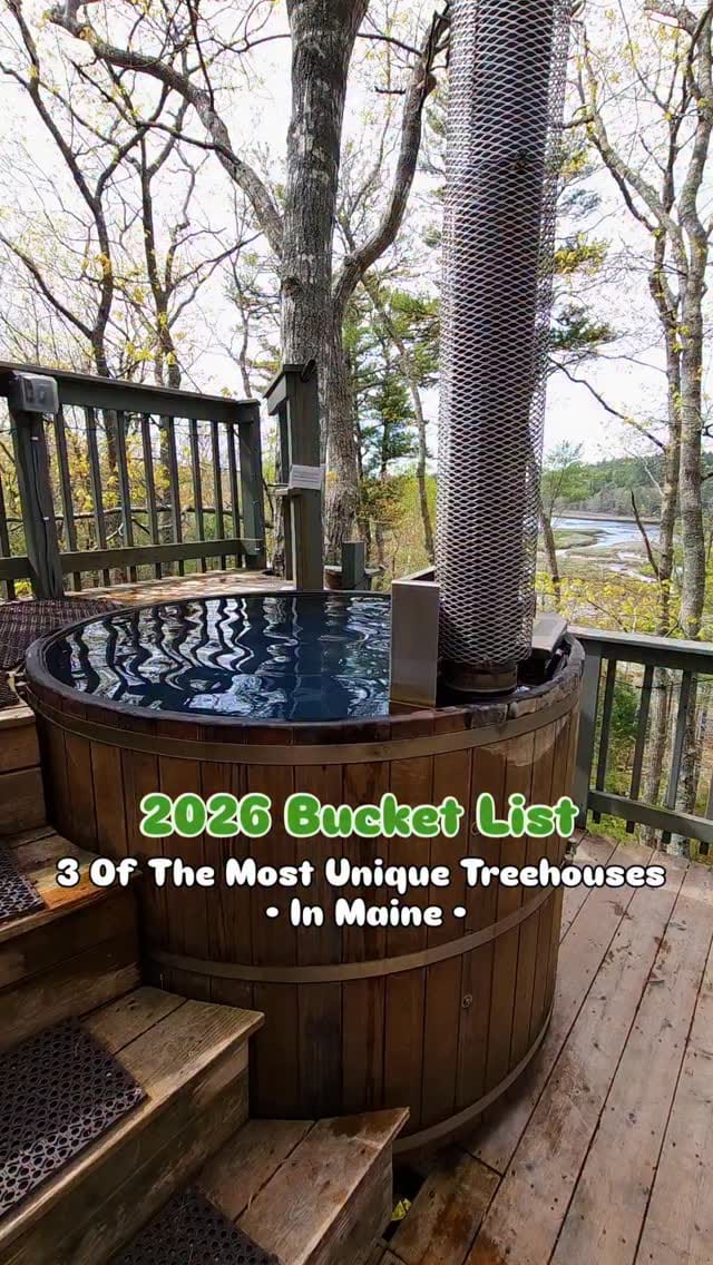 Post 1 by James+Elizabeth|Maine & New England|Unique Stays|Travel on Instagram (video)