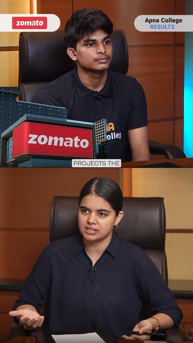 Post 4 by Apna College on Instagram (video)