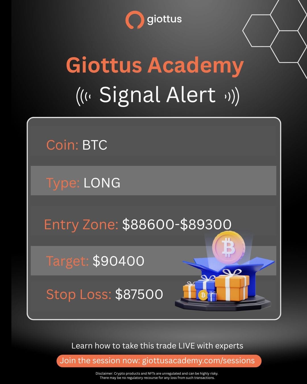 Post 7 by Giottus Crypto Platform on Instagram (image)