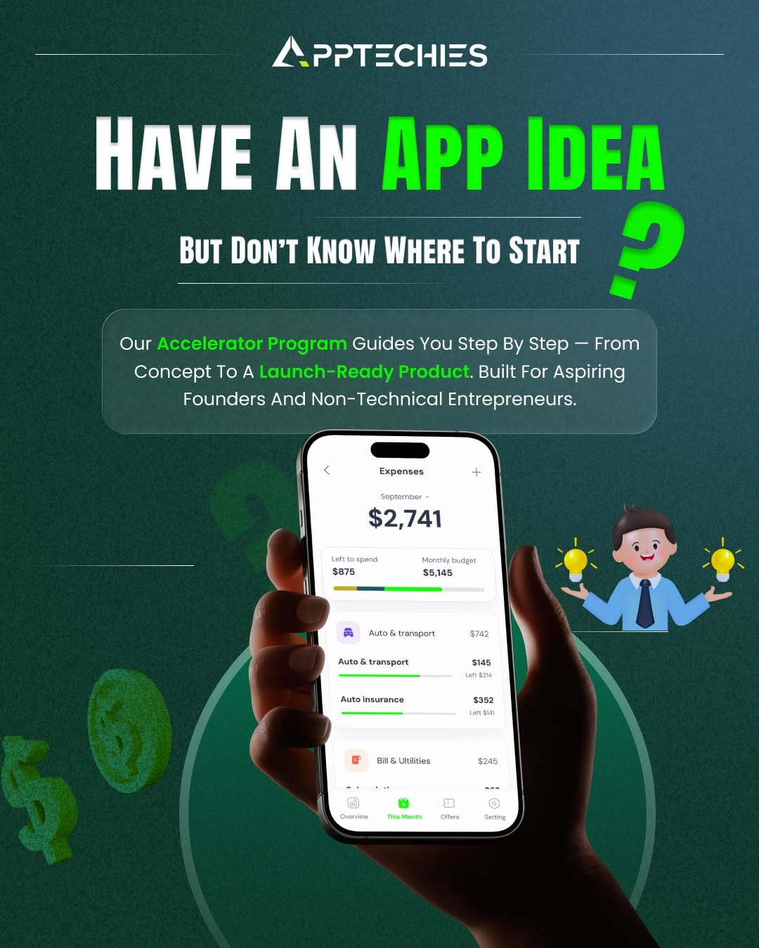 Post 1 by Apptechies on Instagram (image)