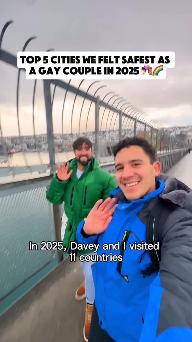 Post 2 by DAVEY & OMIE | Gay Travel Couple on Instagram (video)