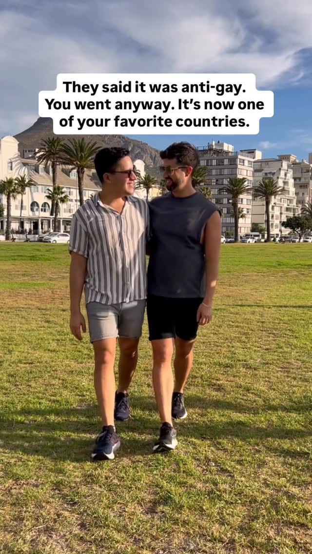 Post 5 by DAVEY & OMIE | Gay Travel Couple on Instagram (video)