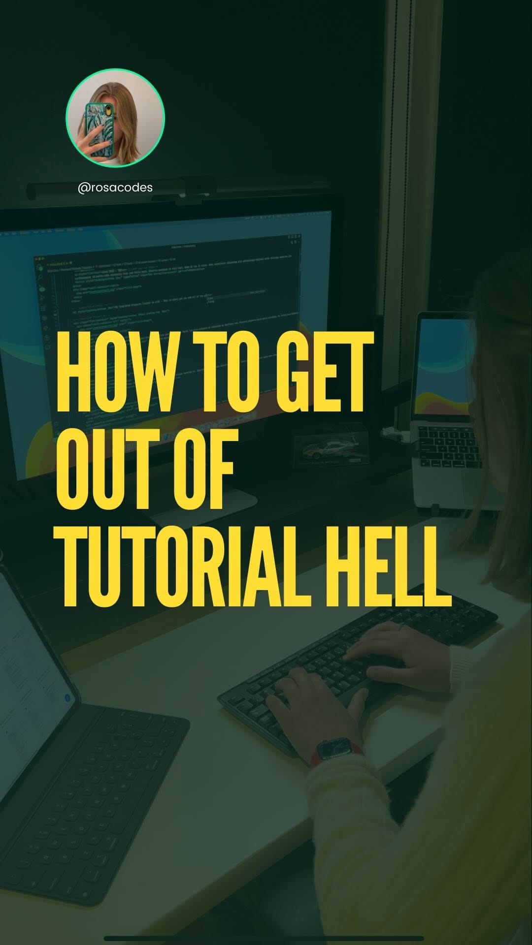 Post 5 by Rosa Codes | Developer on Instagram (video)