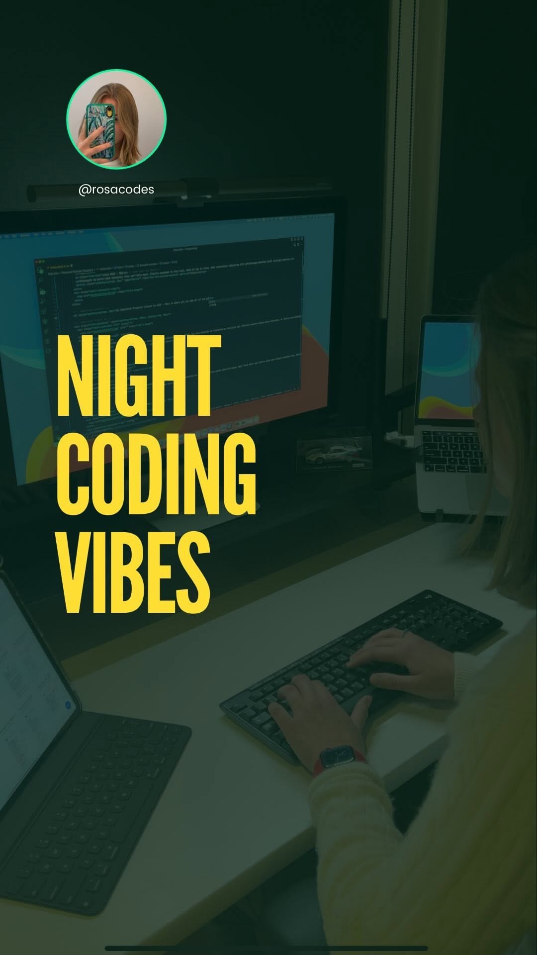 Post 7 by Rosa Codes | Developer on Instagram (video)