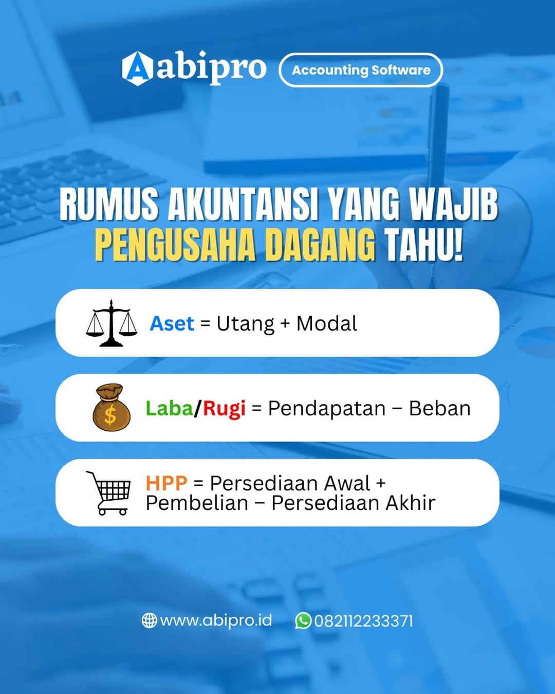 Post 4 by AbiPro | Software Akuntansi Indonesia on Instagram (image)