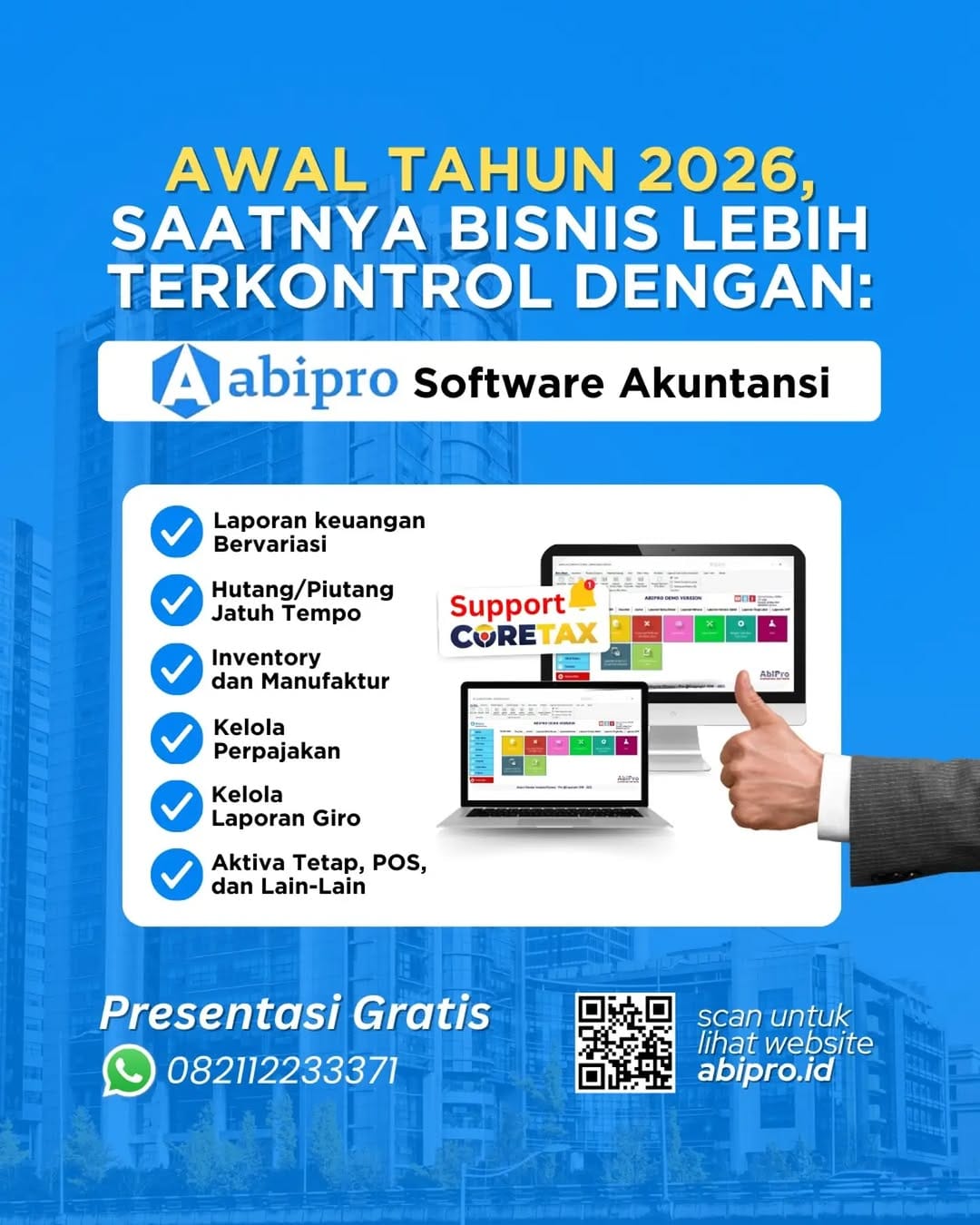 Post 6 by AbiPro | Software Akuntansi Indonesia on Instagram (image)