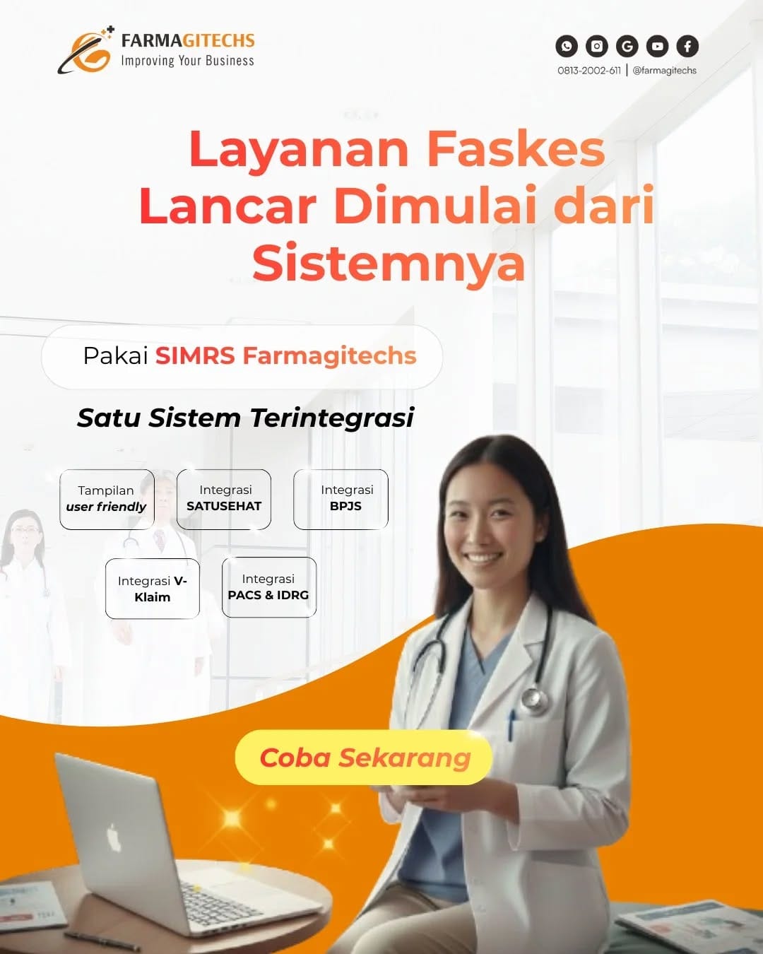 Post 3 by SIMRS dan SIM Klinik Farmagitechs on Instagram (image)