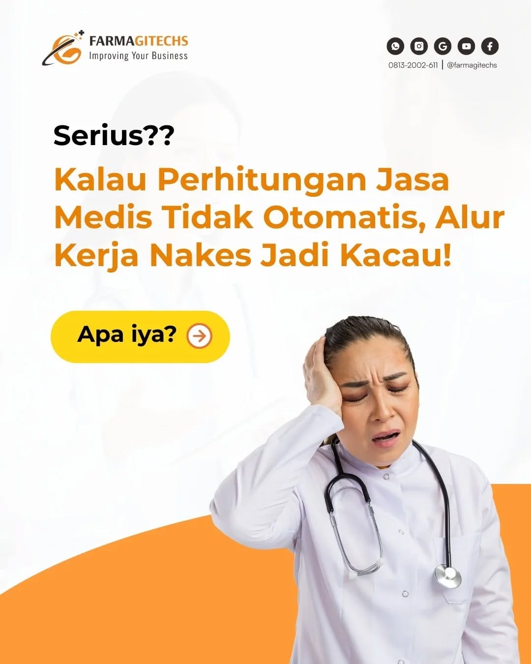 Post 2 by SIMRS dan SIM Klinik Farmagitechs on Instagram (carousel)
