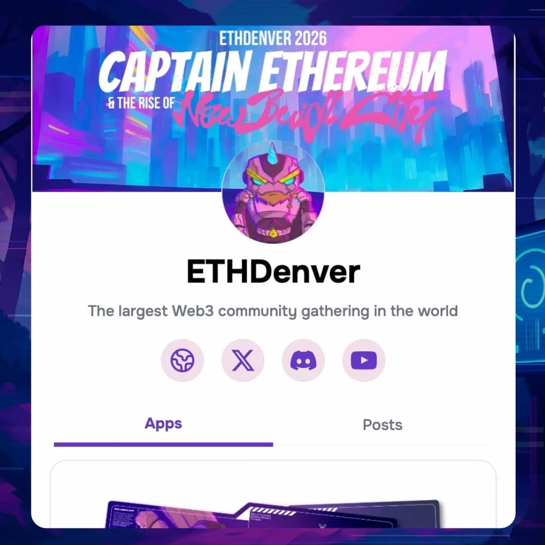 Post 8 by ETHDenver on Instagram (video)