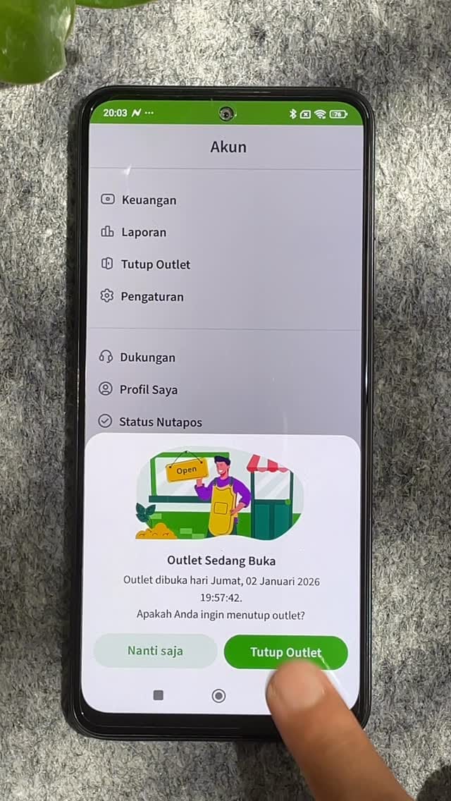 Post 6 by Nutapos | Aplikasi Kasir untuk usaha kuliner on Instagram (video)