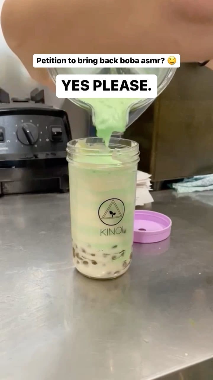 Post 4 by KINOI | Stylish BBT Cups on Instagram (video)