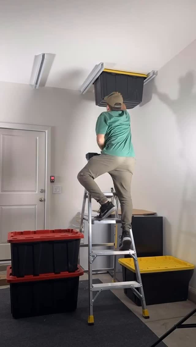 Post 9 by E-Z Garage Storage on Instagram (video)
