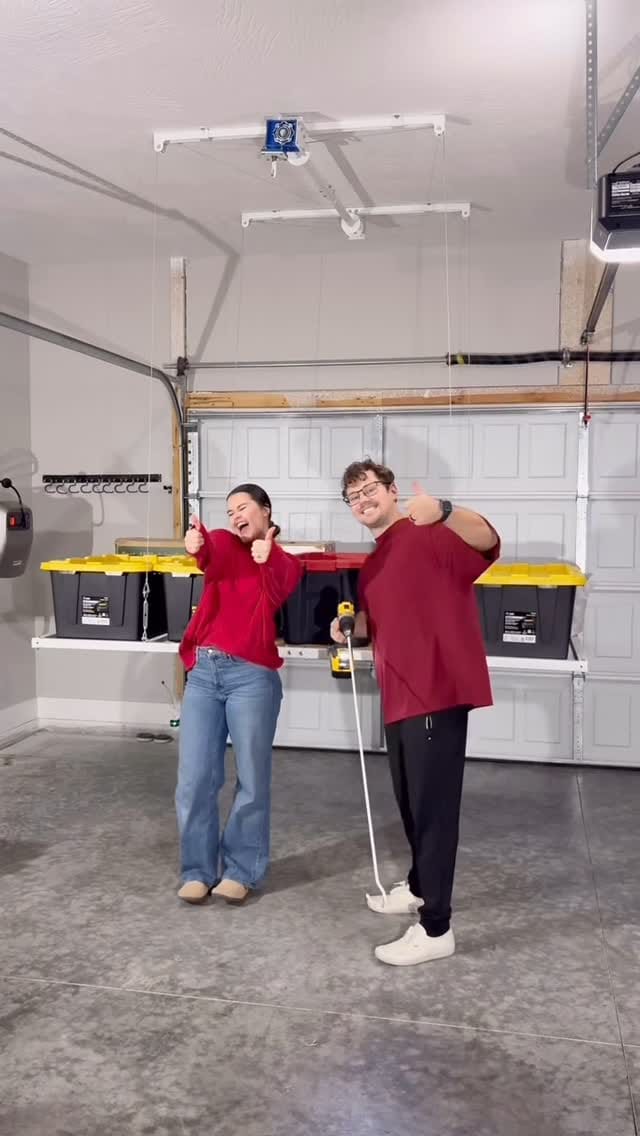 Post 3 by E-Z Garage Storage on Instagram (video)