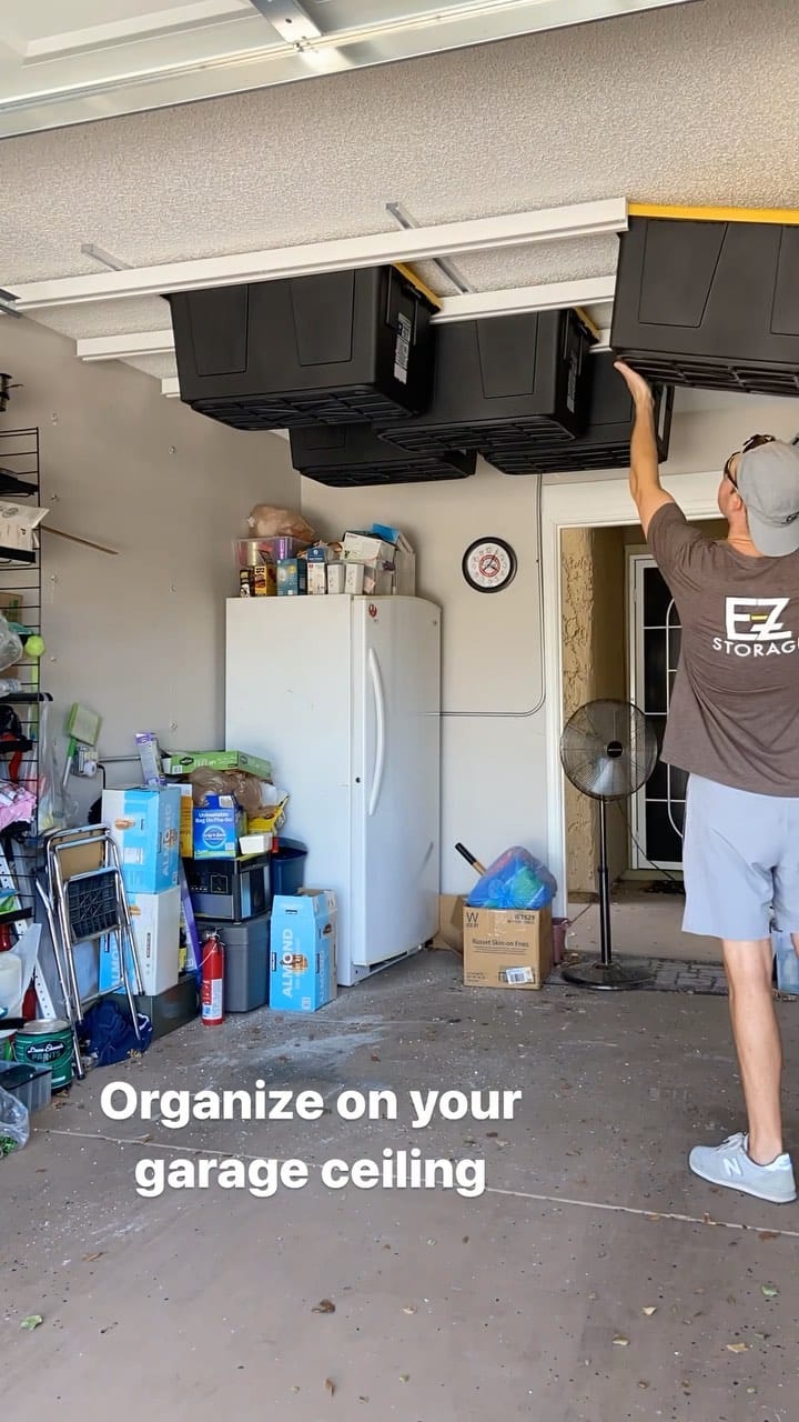 Post 10 by E-Z Garage Storage on Instagram (video)