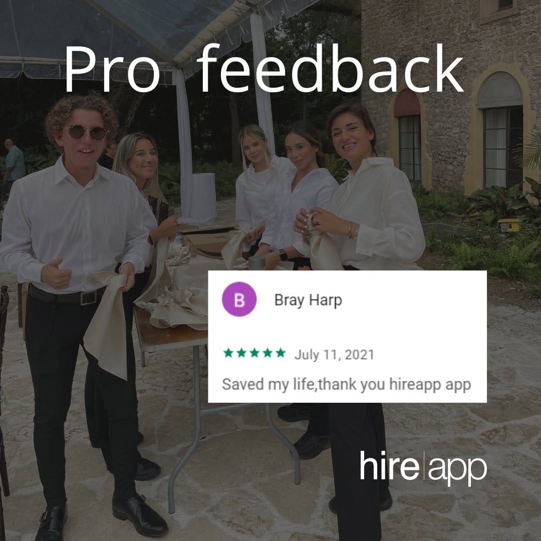 Post 8 by HireApp on Instagram (image)
