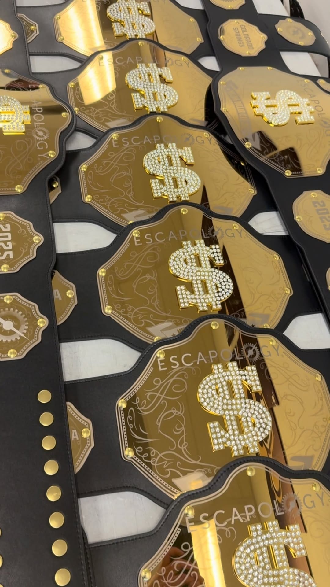 Post 1 by Undisputed Belts on Instagram (video)