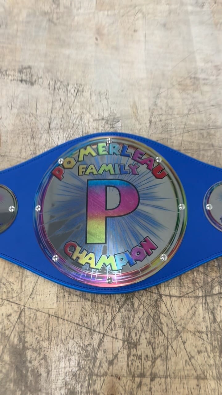 Post 6 by Undisputed Belts on Instagram (video)