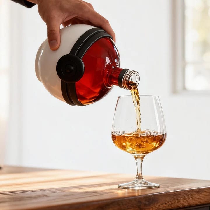 Post 10 by The Wine Savant | Wine & Whiskey Decanters on Instagram (carousel)