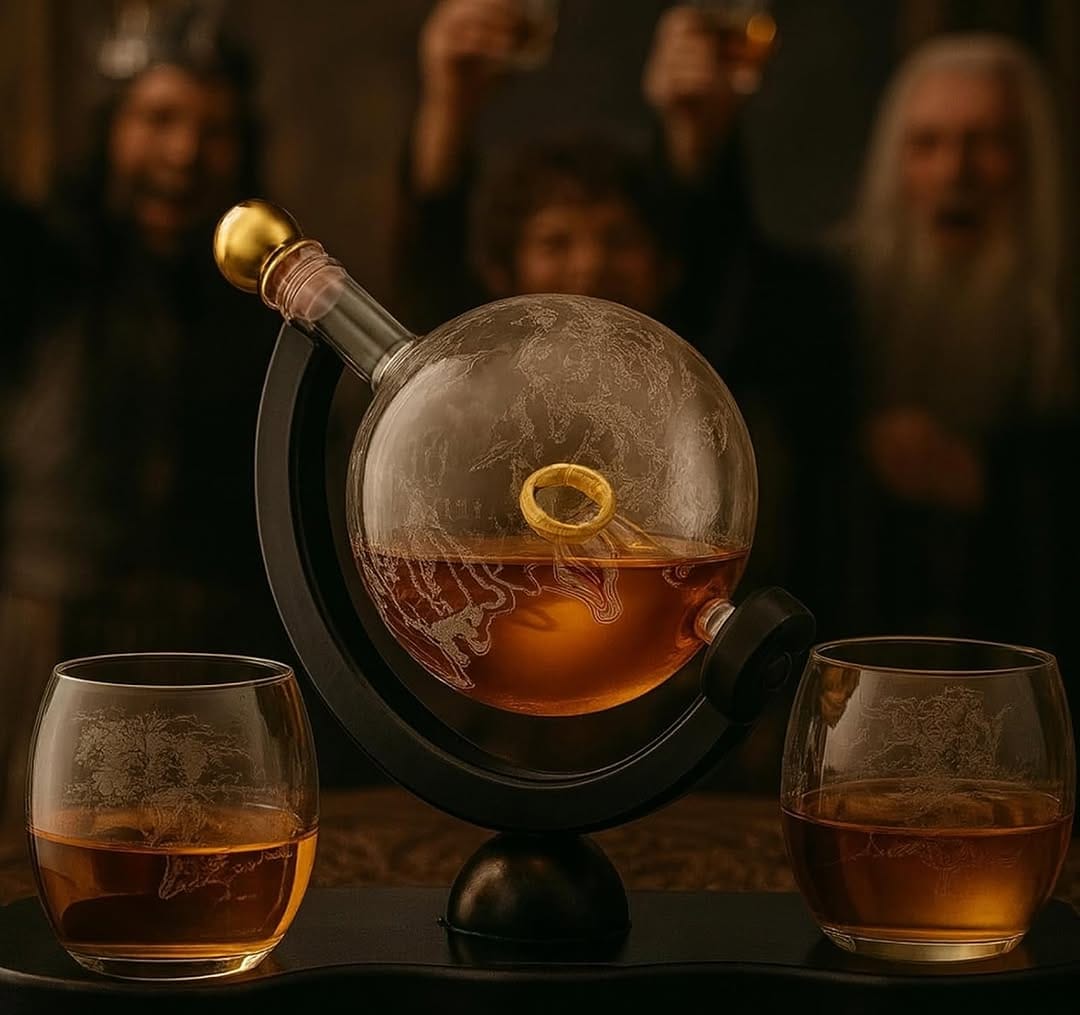 Post 8 by The Wine Savant | Wine & Whiskey Decanters on Instagram (carousel)