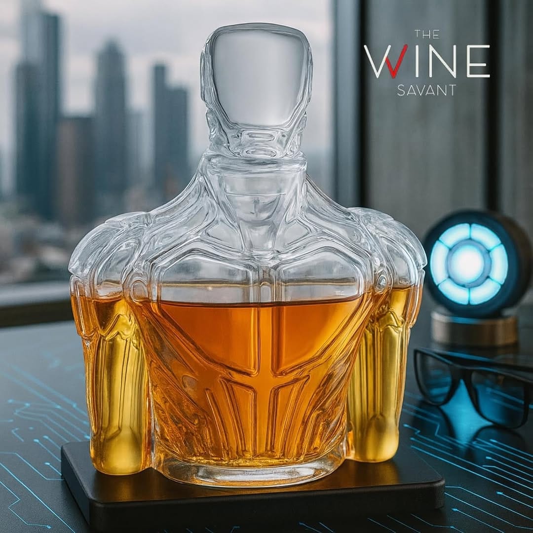Post 9 by The Wine Savant | Wine & Whiskey Decanters on Instagram (carousel)