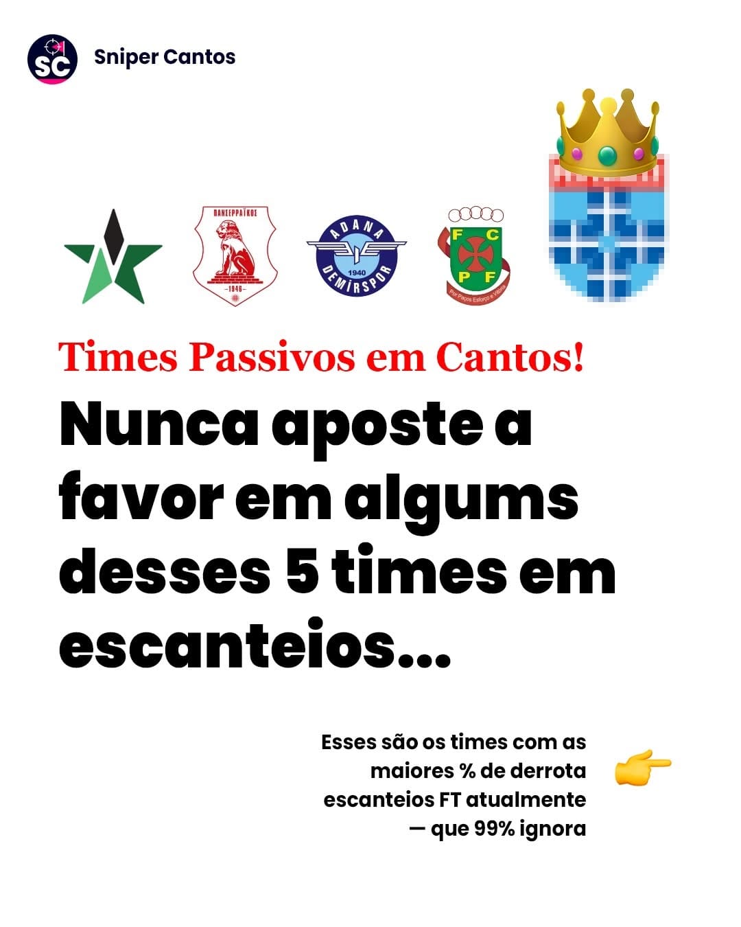 Post 7 by Ht Ft Stats - Escanteios e Over Gols on Instagram (carousel)