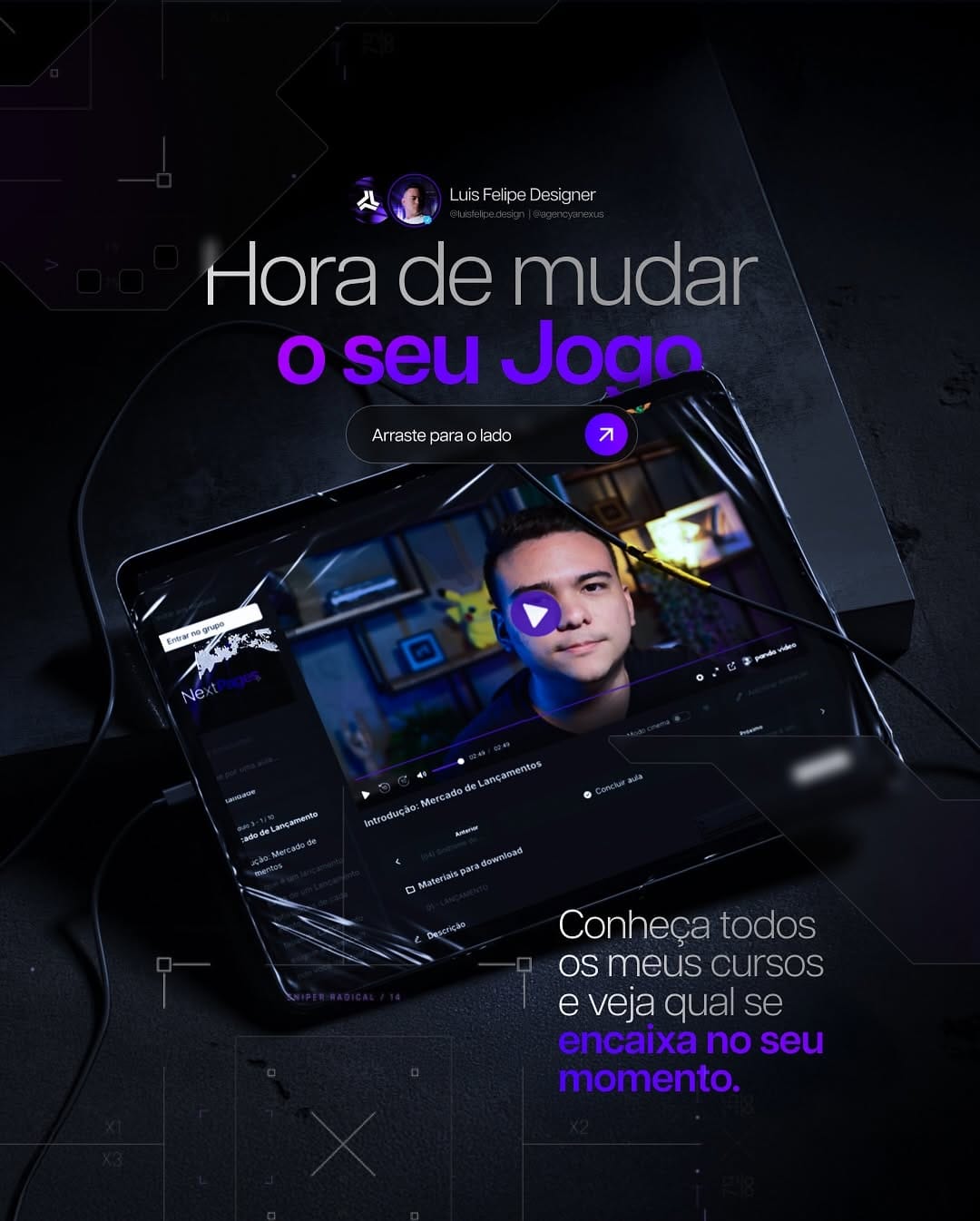 Post 10 by Luis Felipe | Designer on Instagram (carousel)