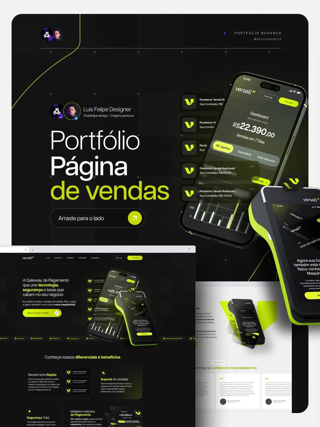 Post 1 by Luis Felipe | Designer on Instagram (carousel)