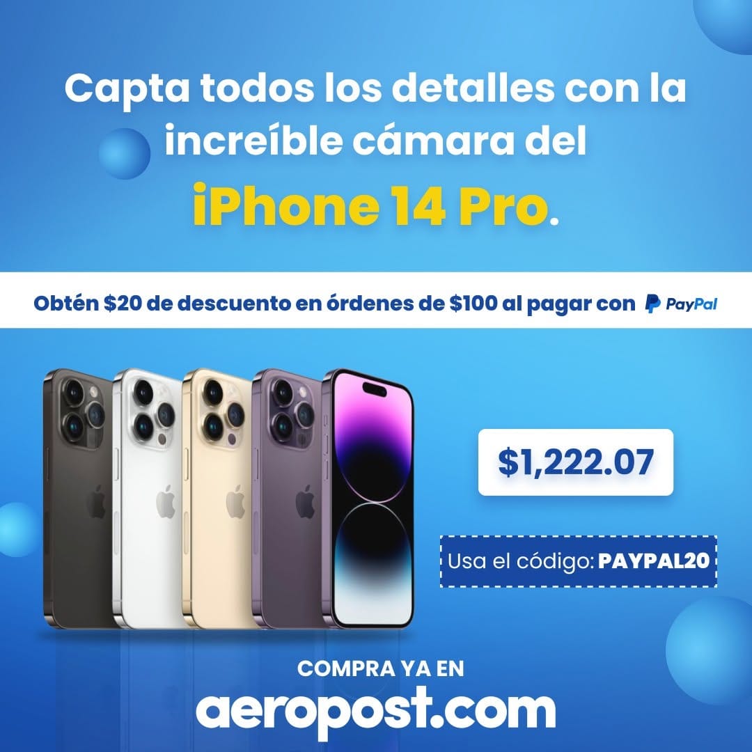 Post 9 by Aeropost.com en Español on Instagram (image)