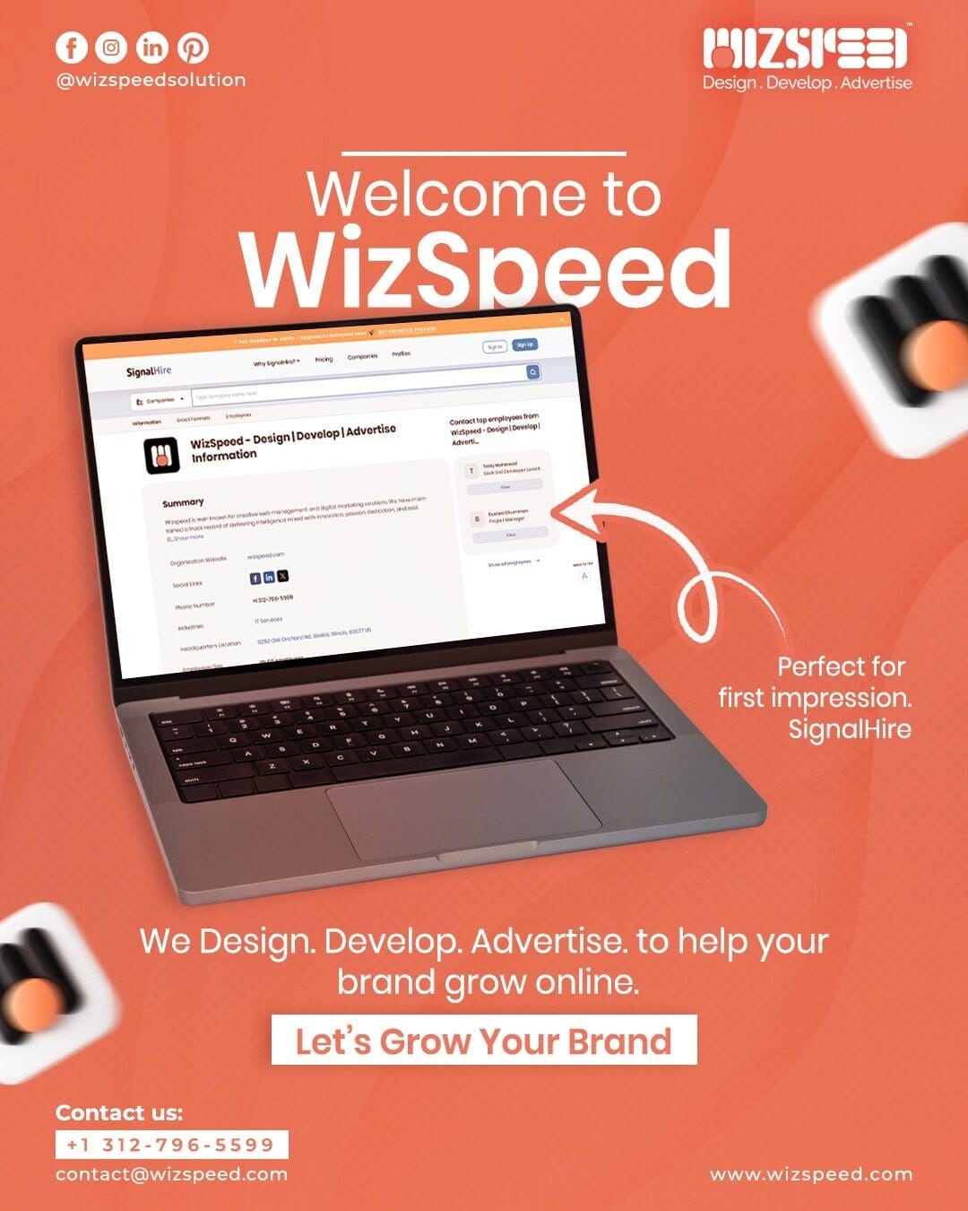 Post 7 by WizSpeed - Design, Develop, Advertise on Instagram (image)