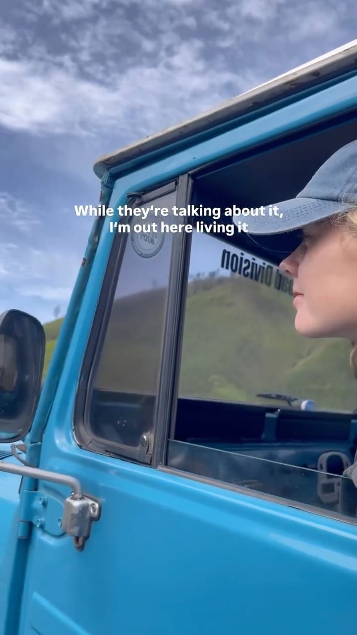 Post 5 by Nina | Backpacking on Instagram (video)