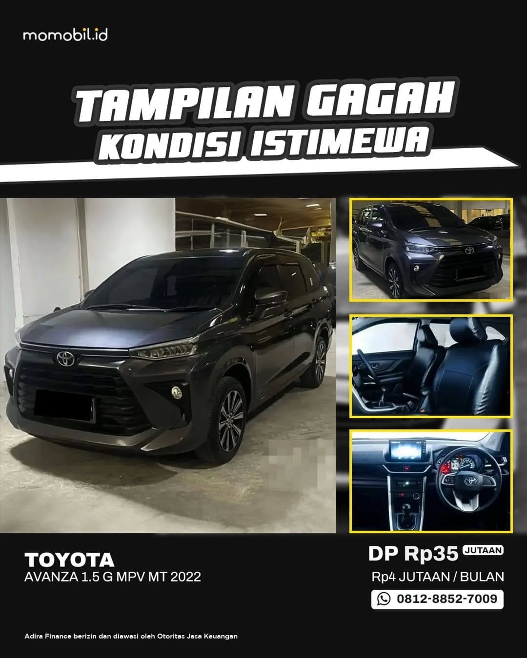 Post 2 by momobil.id | Part of Adira Finance on Instagram (carousel)