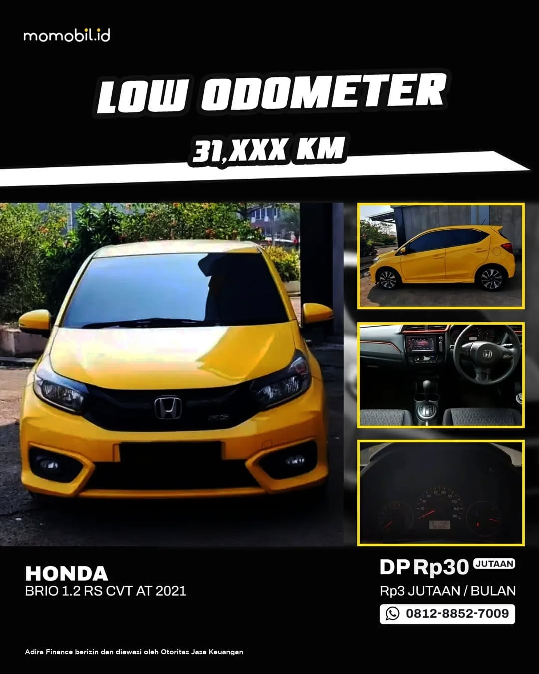Post 10 by momobil.id | Part of Adira Finance on Instagram (carousel)