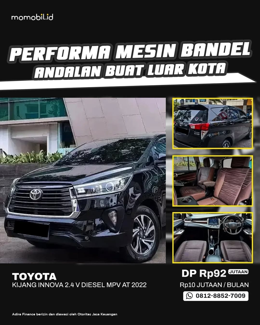 Post 7 by momobil.id | Part of Adira Finance on Instagram (carousel)