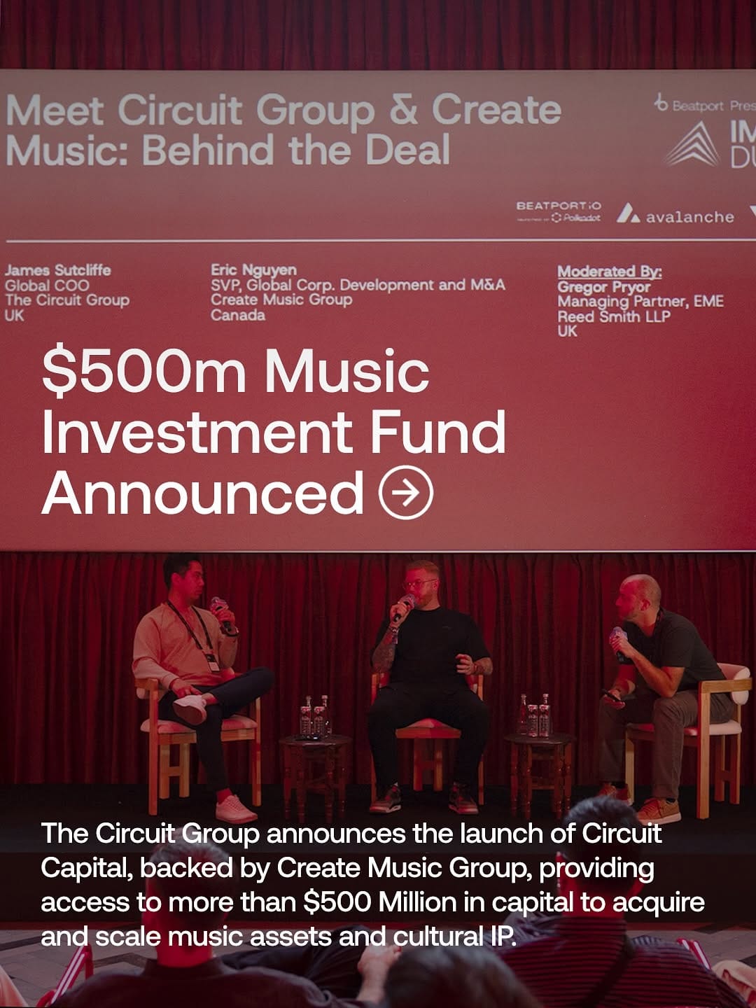Post 10 by Create Music Group on Instagram (carousel)