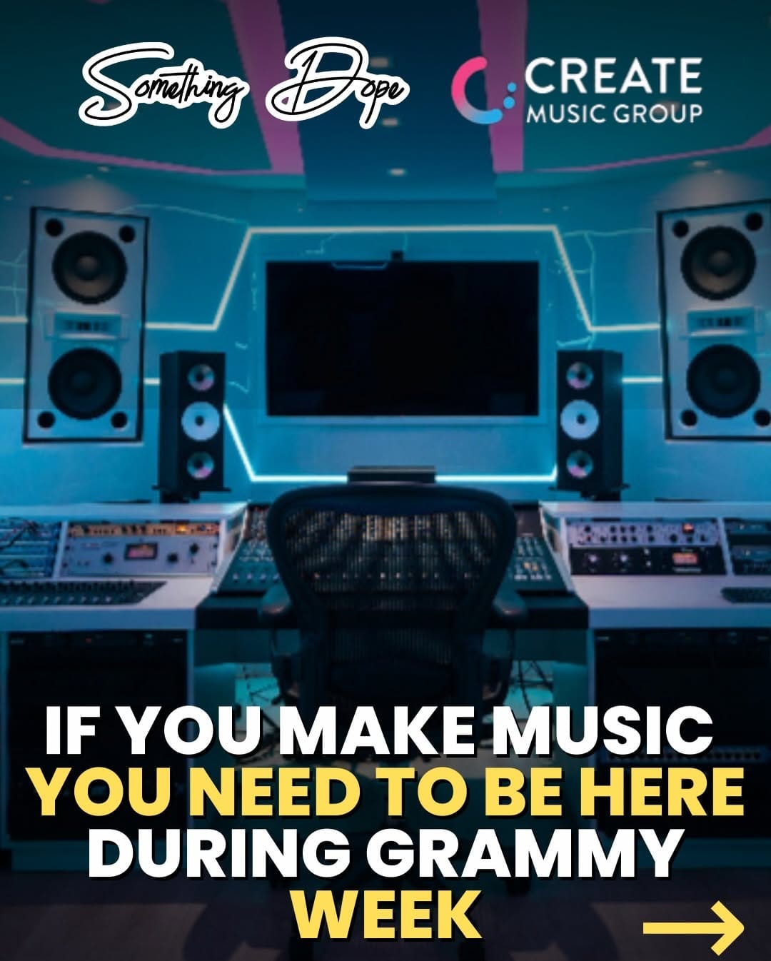 Post 8 by Create Music Group on Instagram (carousel)
