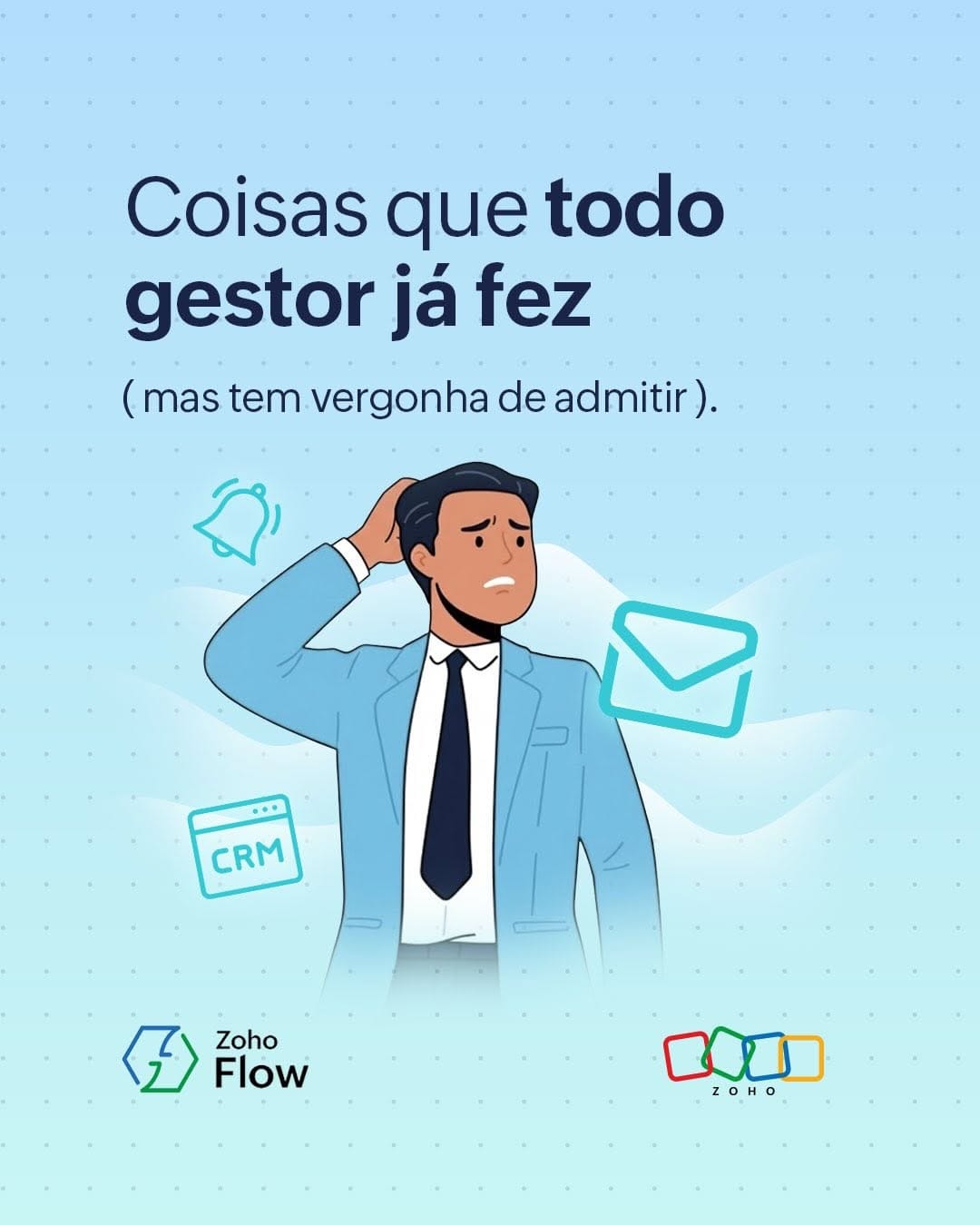 Post 2 by Zoho | Empresa de tecnologia on Instagram (carousel)