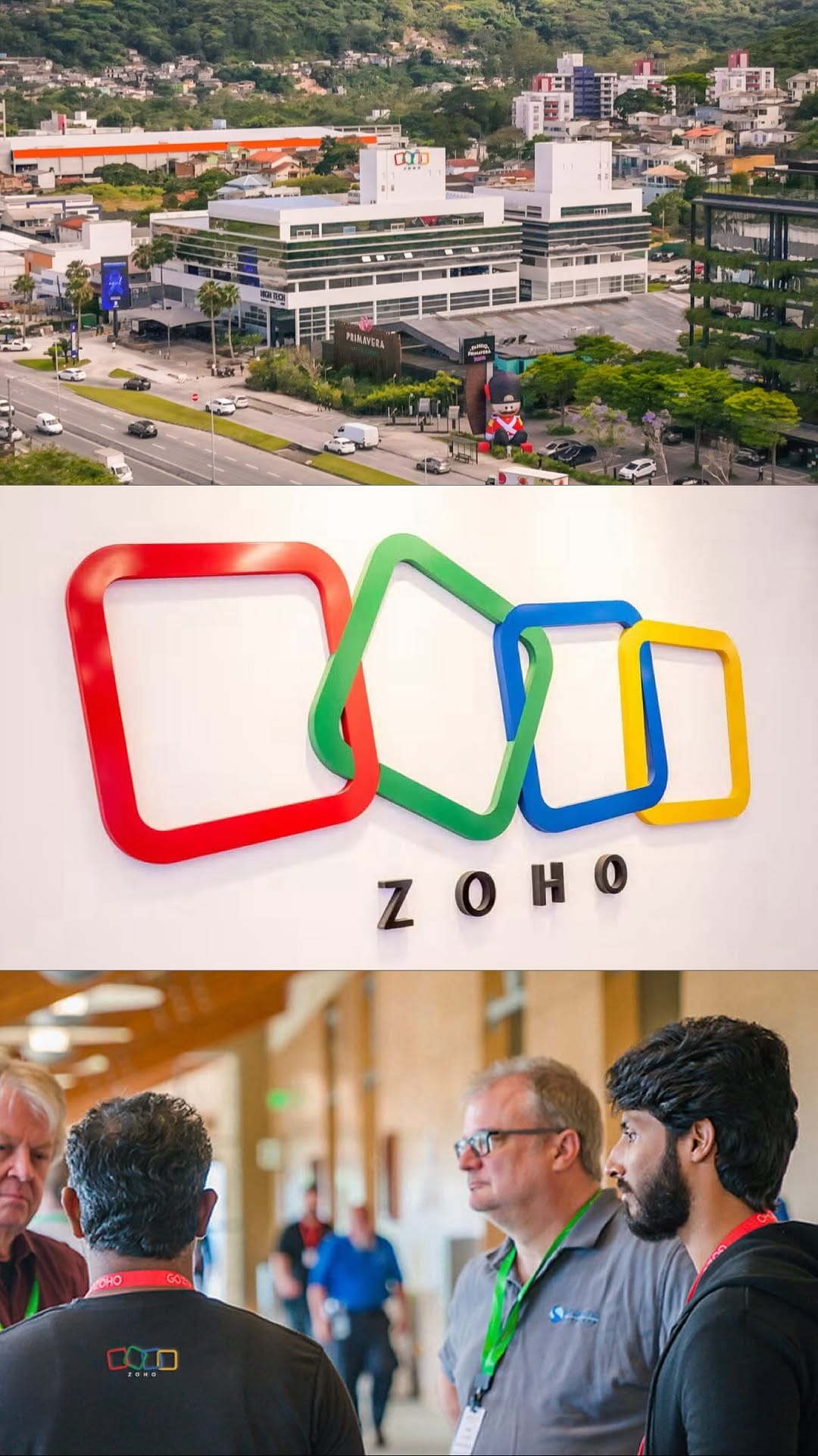 Post 9 by Zoho | Empresa de tecnologia on Instagram (video)