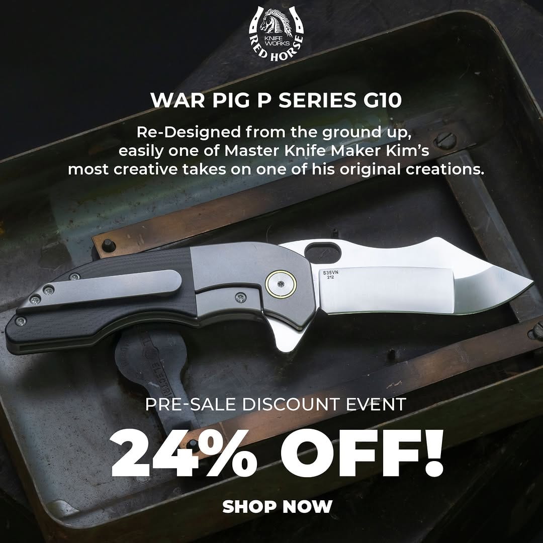 Post 6 by Red Horse Knife Works on Instagram (image)