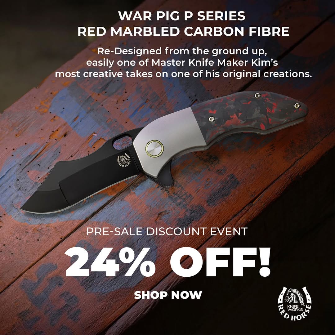 Post 7 by Red Horse Knife Works on Instagram (image)