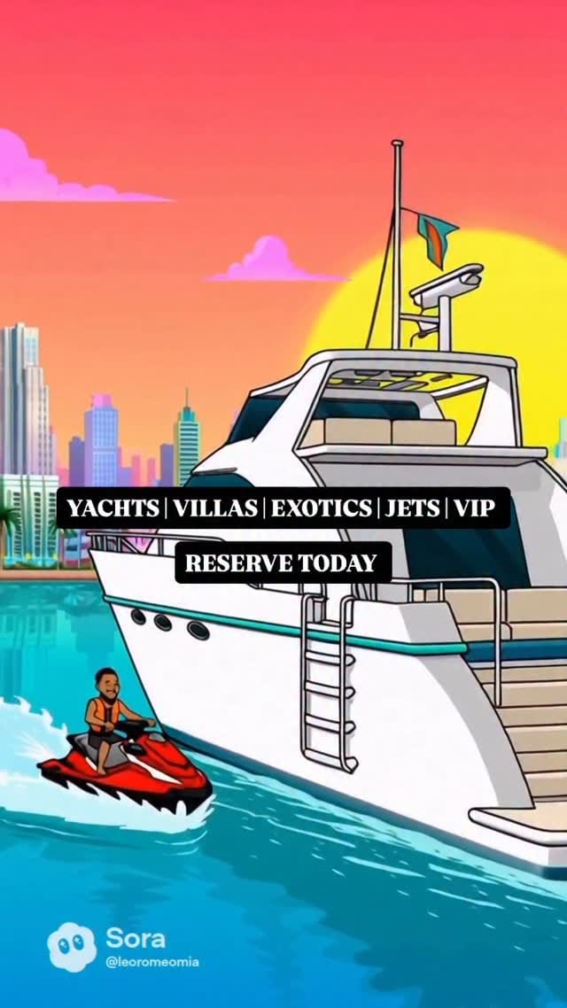 Post 3 by MIAMI VIP CONCIERGE on Instagram (video)