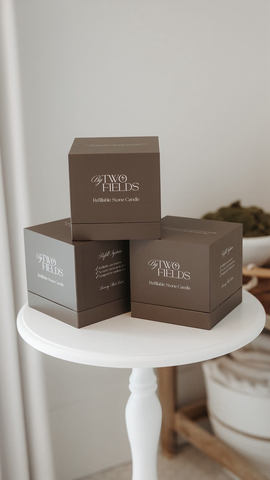 Post 9 by By Two Fields | Home Decor & Refillable Candles on Instagram (video)