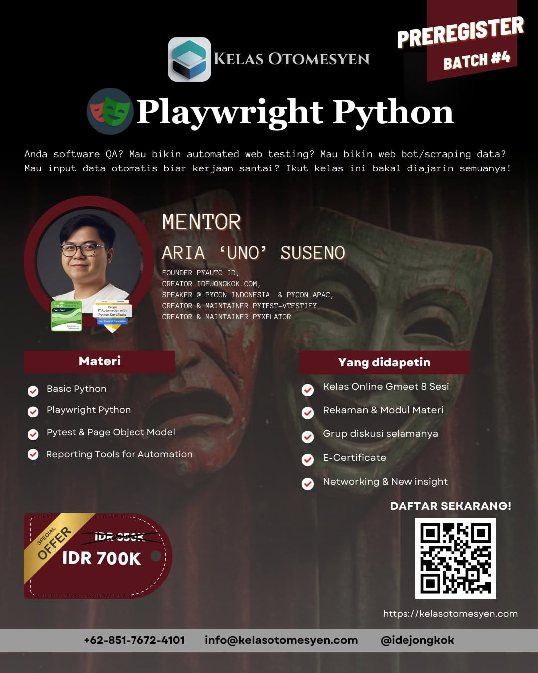 Post 2 by Aria Suseno on Instagram (image)