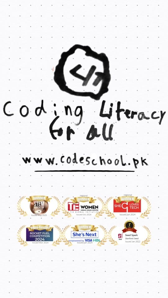 Post 9 by Codeschool.pk on Instagram (video)