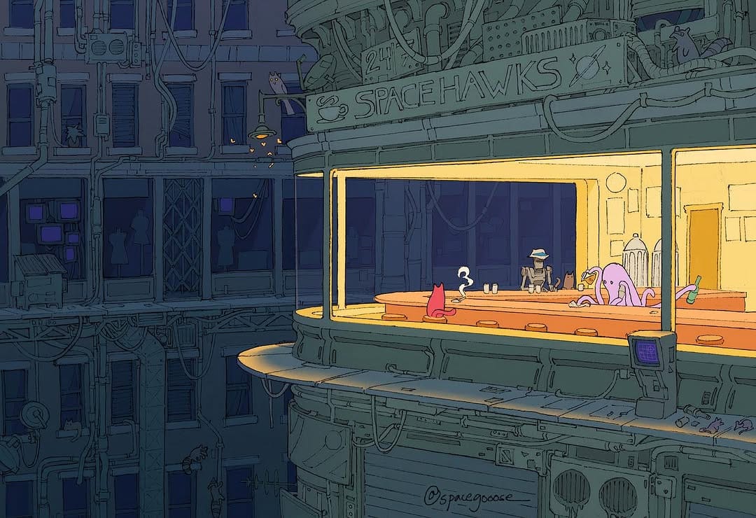 Post 5 by @spacegooose on Instagram (carousel)