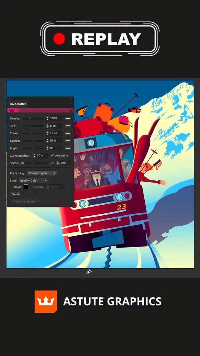 Post 1 by Astute Graphics on Instagram (video)