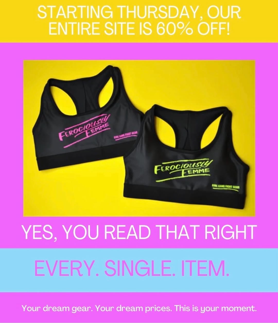 Post 6 by Girl Gang Fight Gear on Instagram (image)